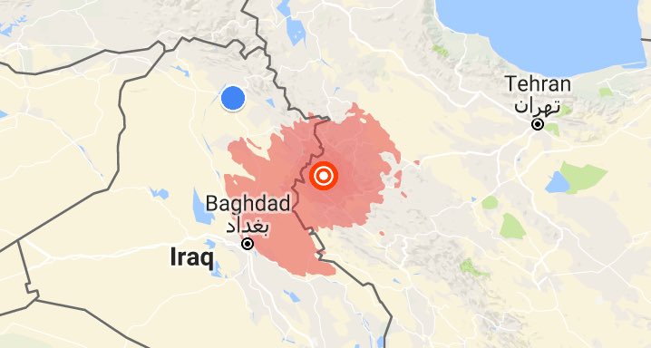 Sismo de 5.9 en Irán dejó un muerto y 90 heridos