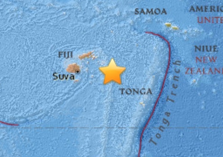 Se registra sismo de 8.2 cerca de la Islas Fiji (+Vídeo)