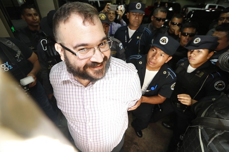 Guatemala otorga consentimiento para juzgar a Javier Duarte