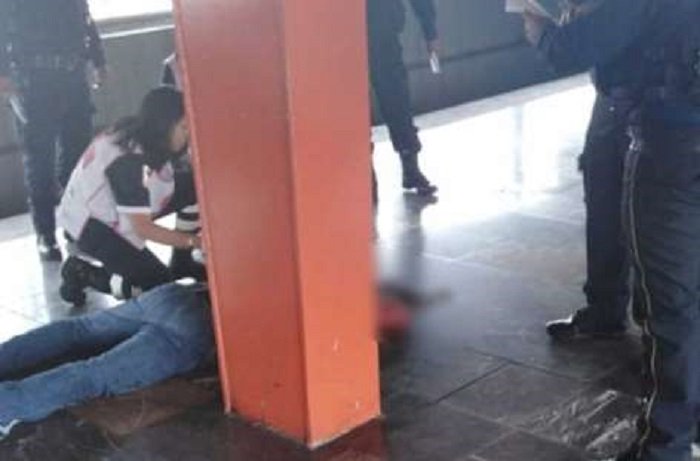 Balean a policía ministerial en Metro Aragón