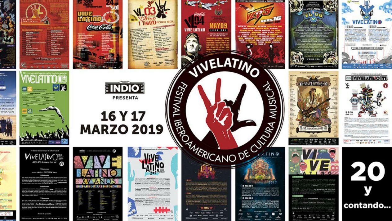 Vive Latino anuncia las fechas de su edición de 2019