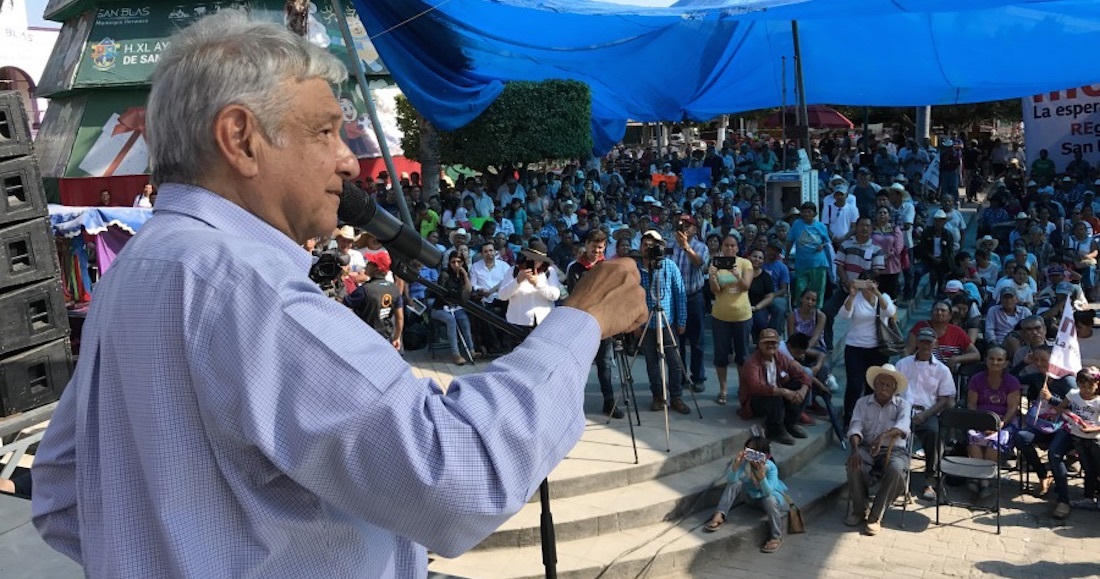 AMLO asegura que le entregarán un país en bancarrota; se compromete a cumplir promesas de campaña