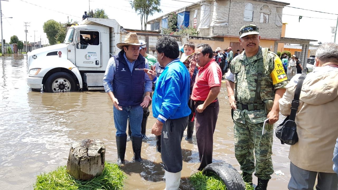 Registran avance del 90 por ciento los trabajos para abatir afectaciones por desborde del Río Lerma