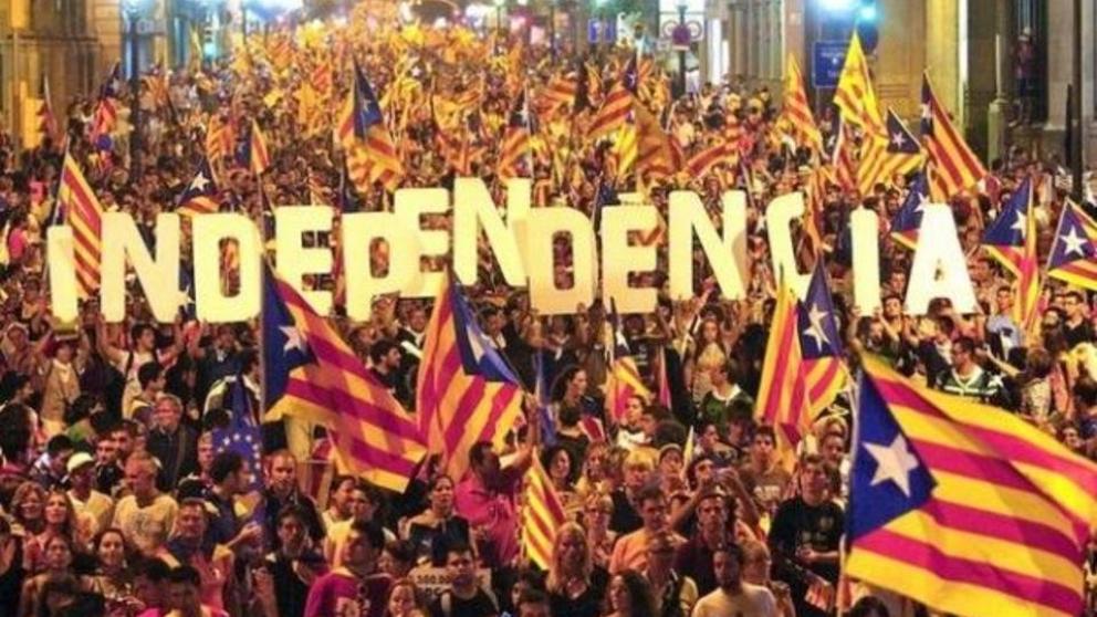 De nuevo marcha masiva en Barcelona que exige independizarse de España