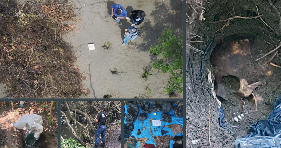 Localizan fosa clandestina con al menos 166 cuerpos en Veracruz