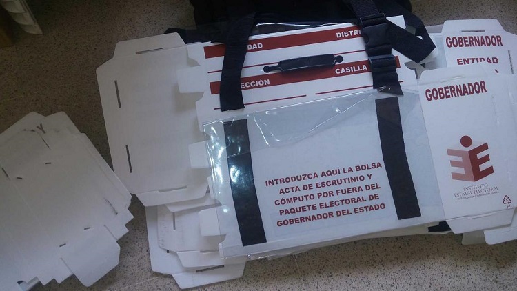 Paquetería intacta para conteo de votos: IEE Puebla