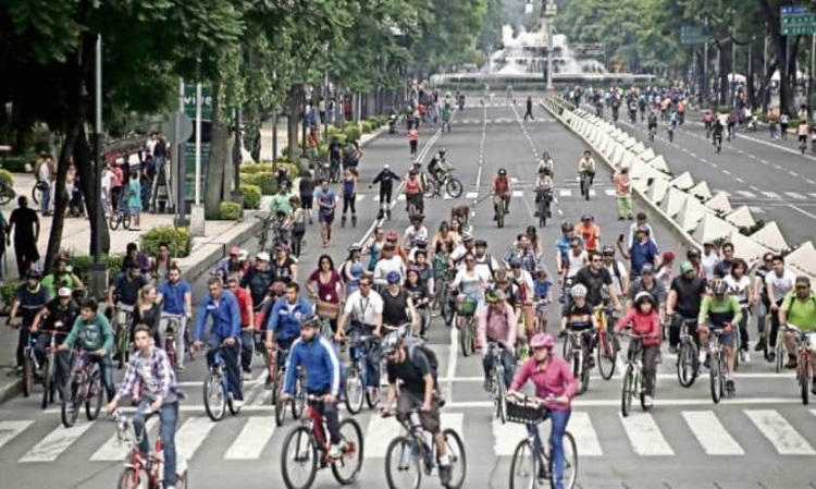 Día sin autos en el Centro Histórico