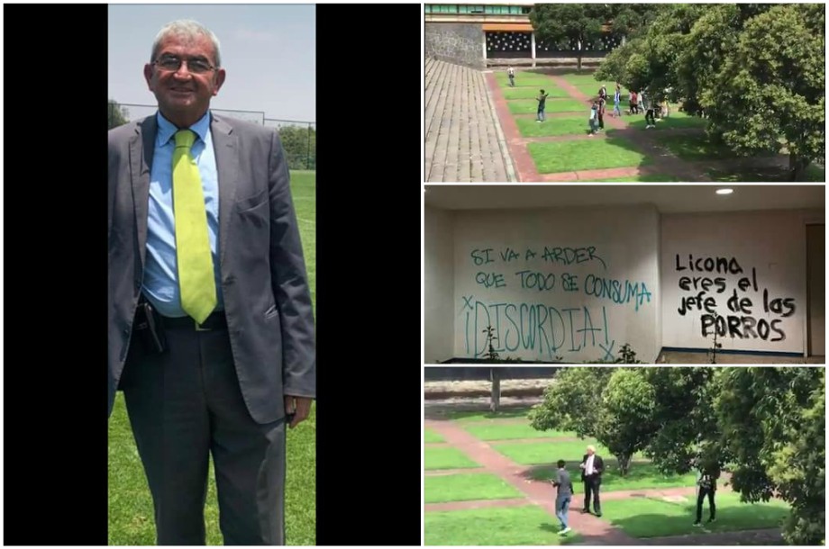 Suspenden a Teófilo Licona, coordinador de Auxilio UNAM; es acusado de proteger a porros