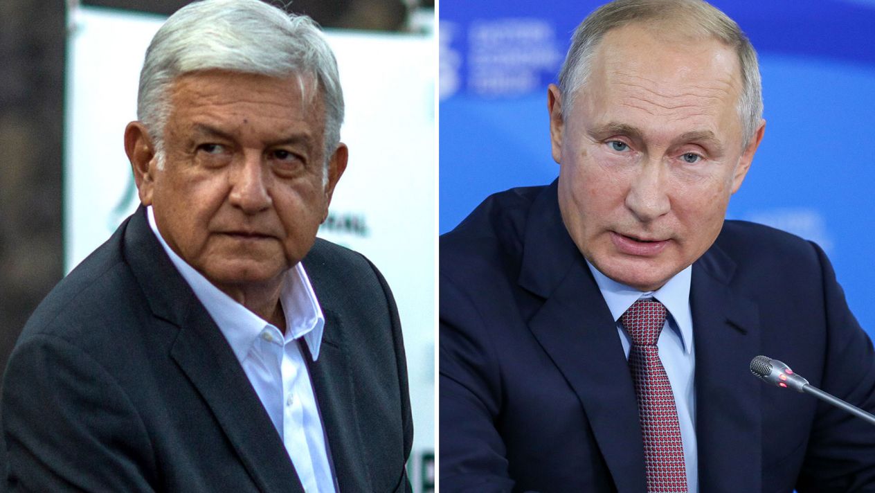 López Obrador y  Putin podrían reunirse en México o Argentina