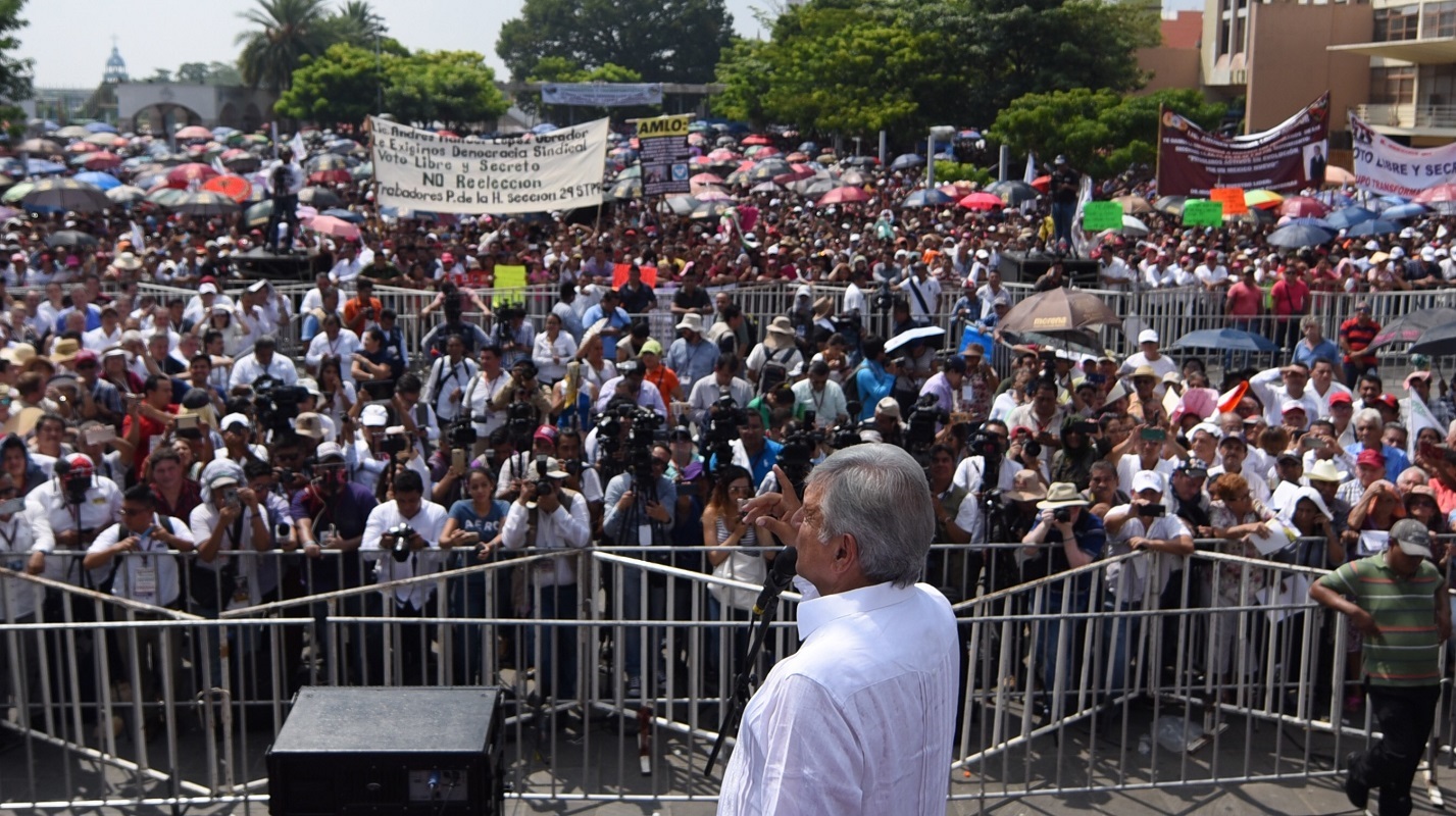 EN REDONDO: AMLO: 80 mil empleos en 2019 para Chiapas