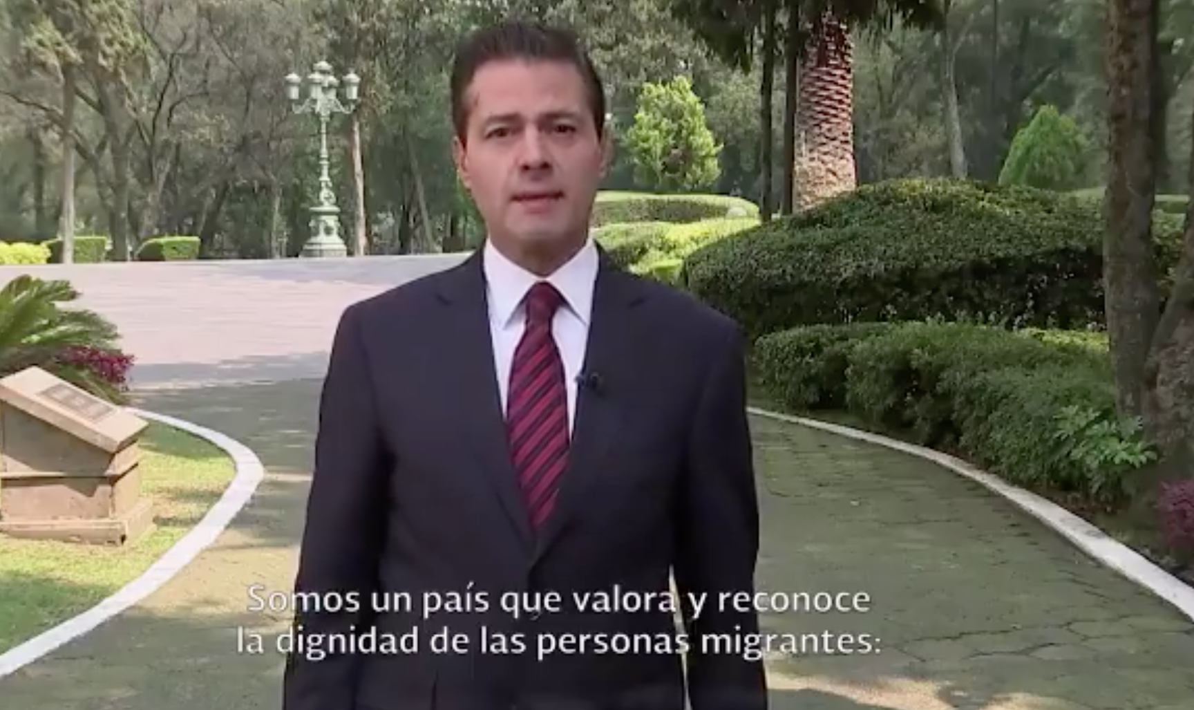 Peña Nieto anuncia programa para dar empleo y salud a migrantes centroamericanos