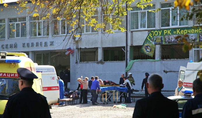Atentado en colegio de Crimea deja al menos 18 muertos y más de 40 heridos