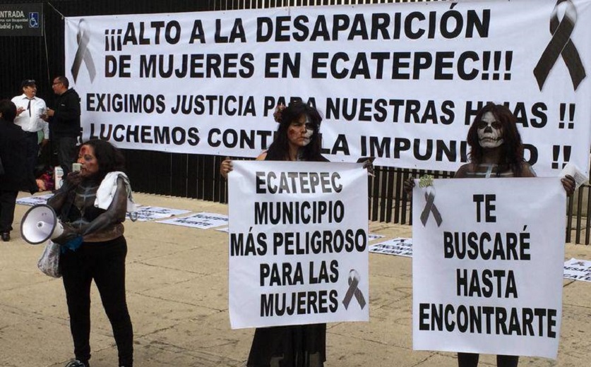 Ecatepec, uno de los municipios más peligrosos para las mujeres en toda América Latina