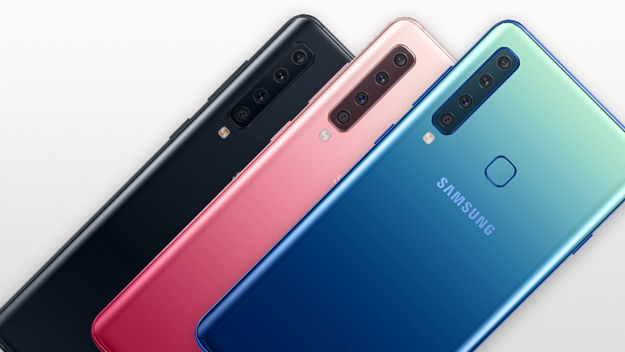 Samsung presenta el Galaxy A9, el primer móvil con cuatro cámaras traseras