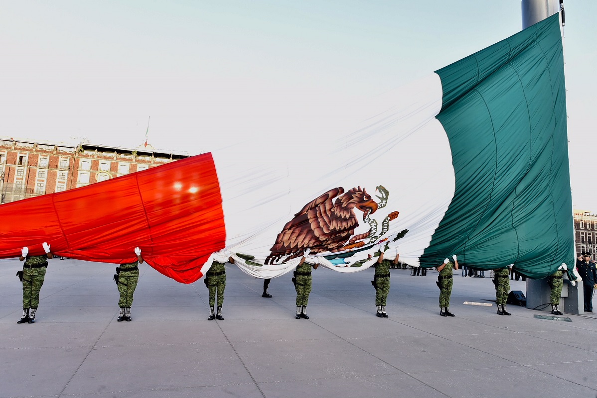 Rinden honores al Movimiento Estudiantil de 1968 en el Zócalo