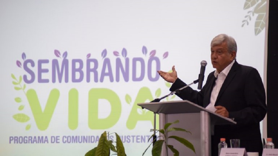 Presenta AMLO programa Sembrando Vida que reactivará el sureste mexicano