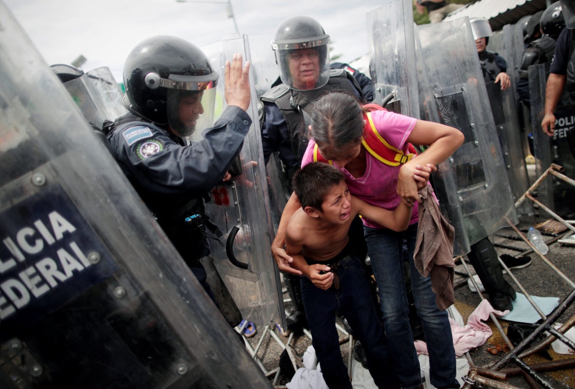 Condena Senado amenazas de uso de la fuerza contra migrantes centroamericanos