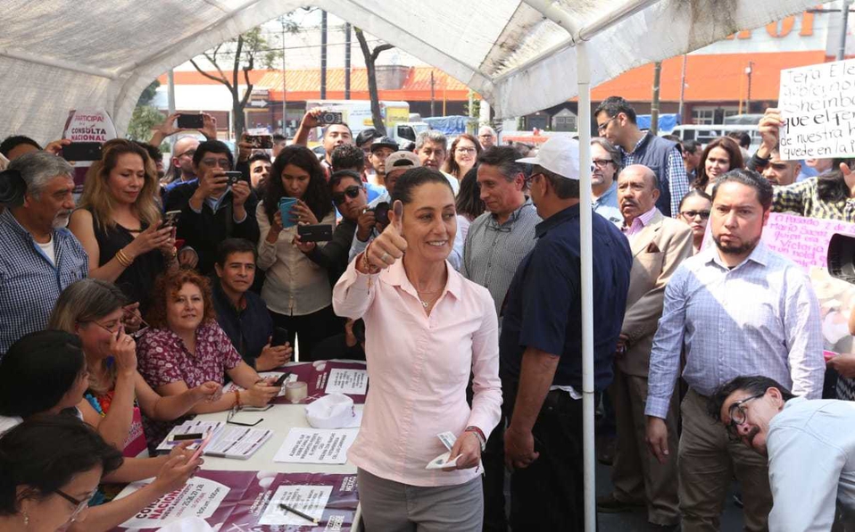 Voto por lo que considero mejor para la CDMX: Sheinbaum