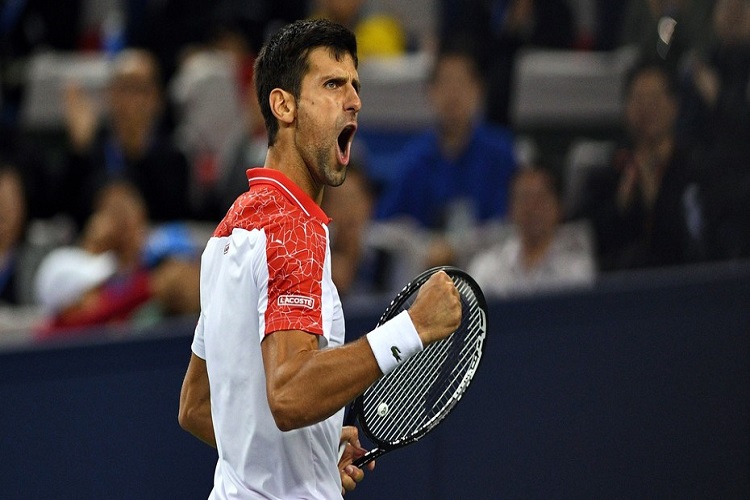 Novak Djokovic vence a Borna Ćorić en Master 1000 de Shanghái