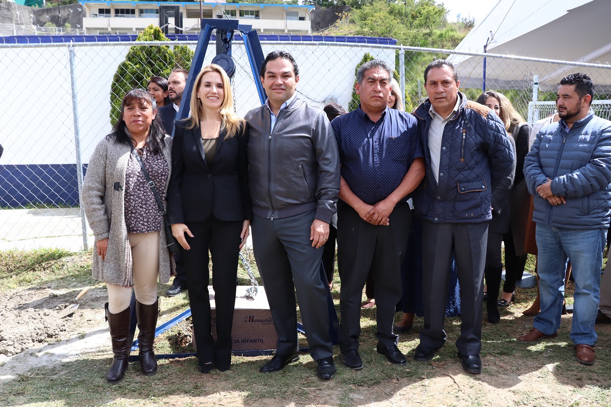Inició la construcción de una estancia infantil más en Huixquilucan
