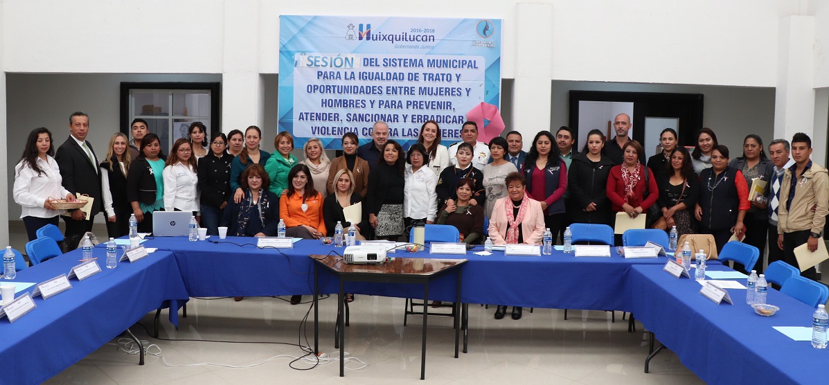 Para erradicar la violencia contra mujeres, en Huixquilucan se trabaja permanentemente en materia de equidad de género