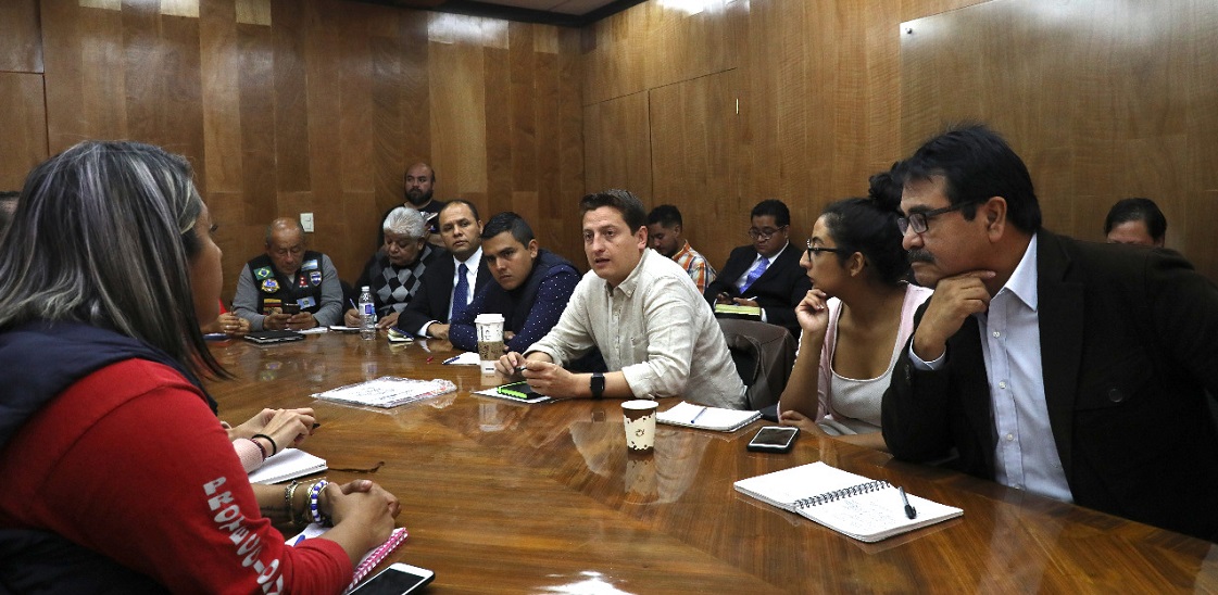 Se reúne Néstor Núñez con comités vecinales de la alcaldía Cuauhtémoc