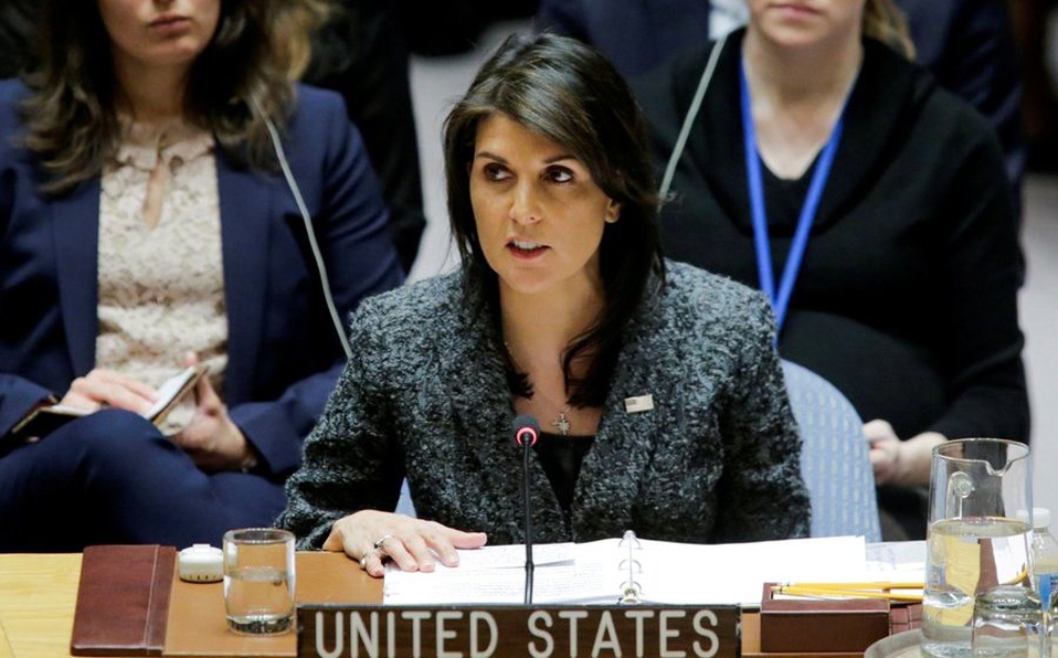 Nikki Haley renuncia como embajadora de EUA ante la ONU