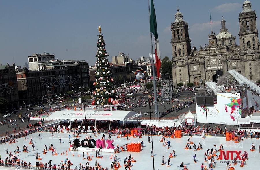 Este año no habrá pista de hielo en el Zócalo capitalino