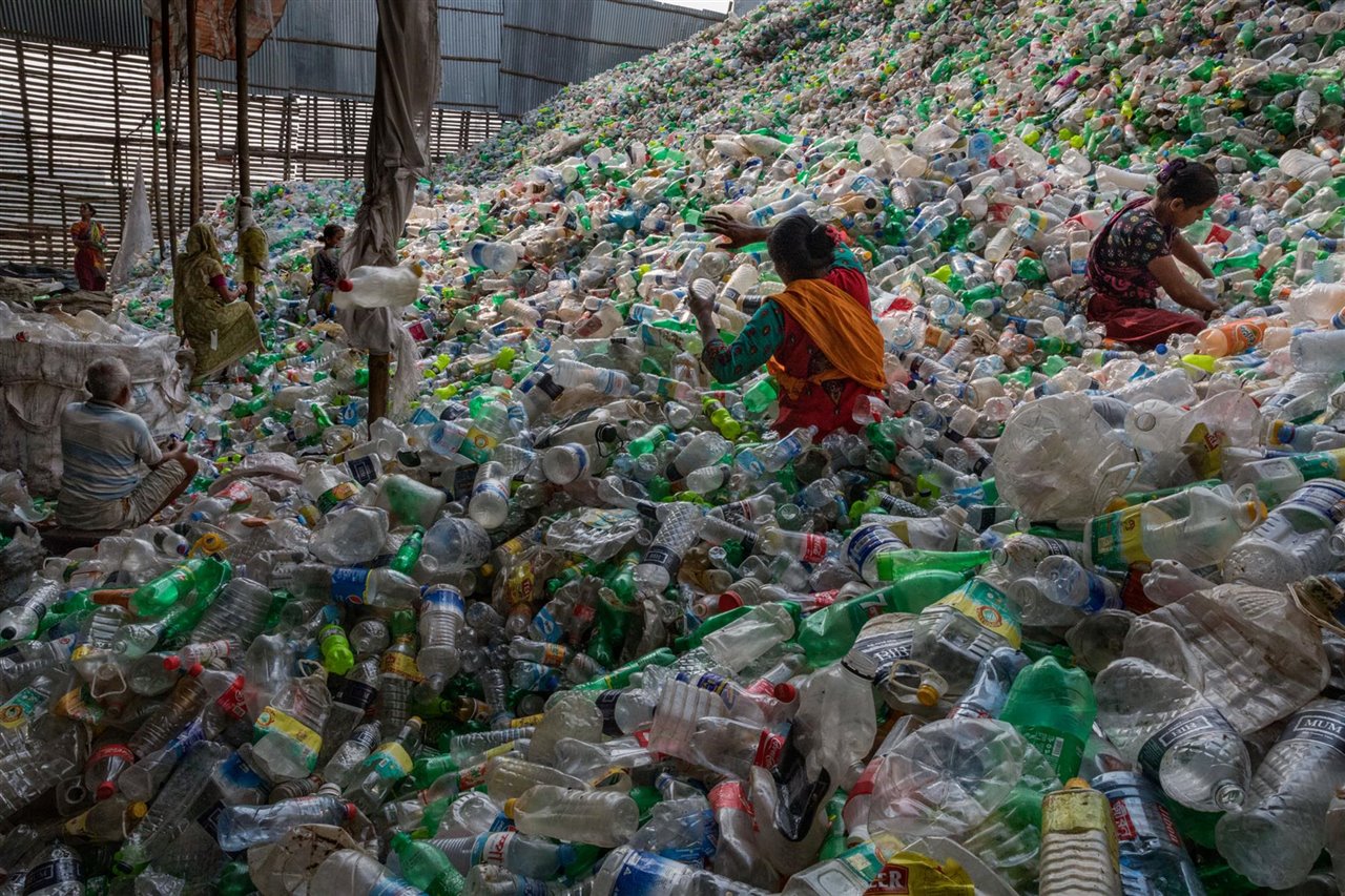¿Sabías que el 90,5% de la totalidad de residuos plásticos nunca se han reciclado?