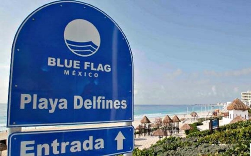 Alcanza México 1er lugar del Continente Americano en número de playas con distintivo “Blue Flag”