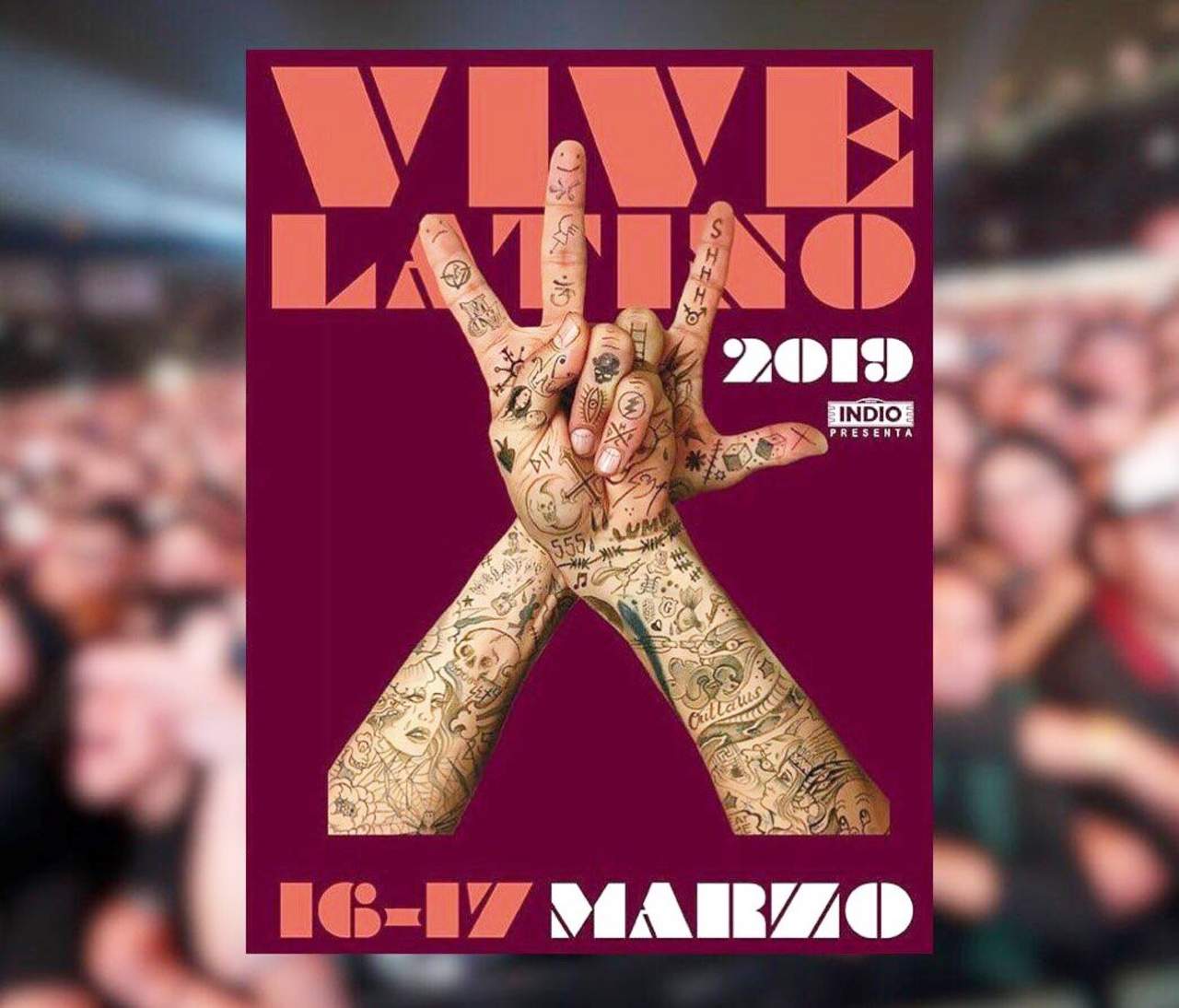 Filtran cartel del Vive Latino 2019