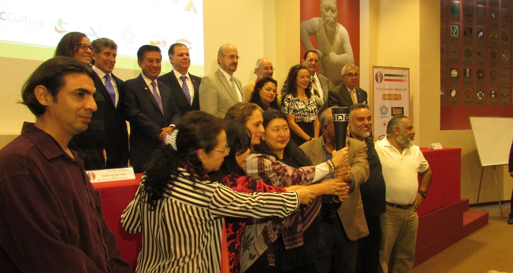 Celebran 50 aniversario de la Olimpiada México 68, con jornada cultural. Fondos recabados para prevenir inseguridad