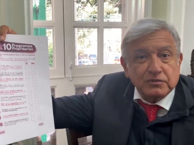 López Obrador quiere que consultas sean ‘vinculatorias’