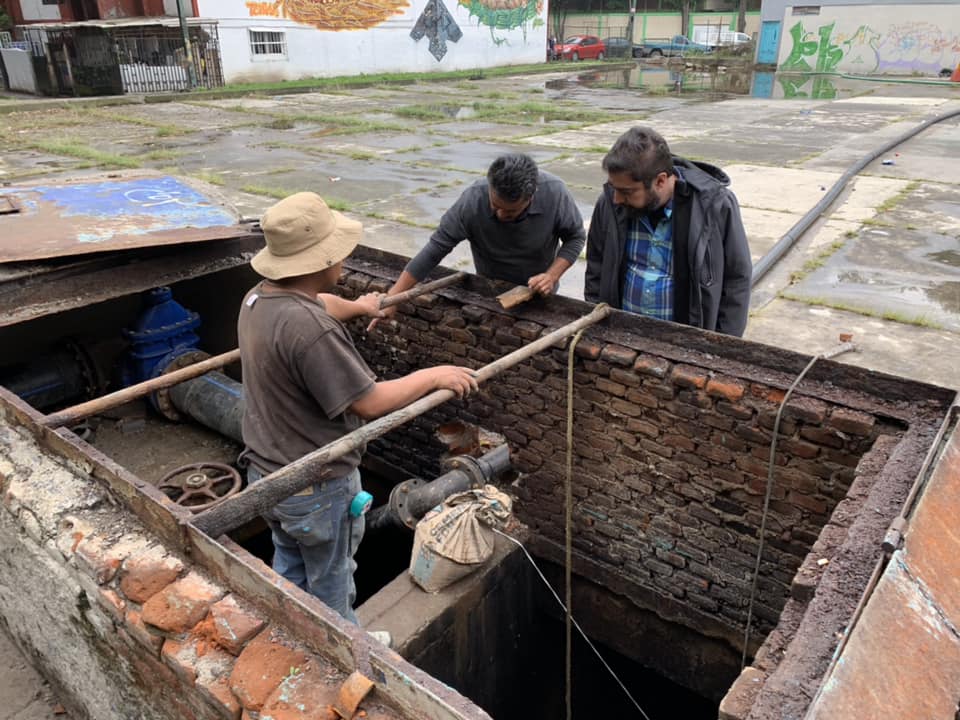 Vidal Llerenas supervisa abastecimiento de agua en Azcapotzalco