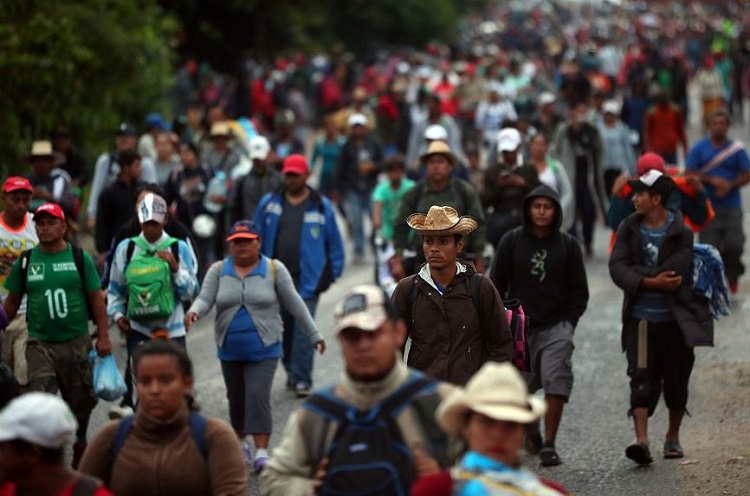 Migrantes se dirigen hacia Córdoba, Veracruz; Puebla y CDMX