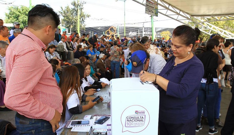 En segundo día de consulta ciudadana se registra gran participación