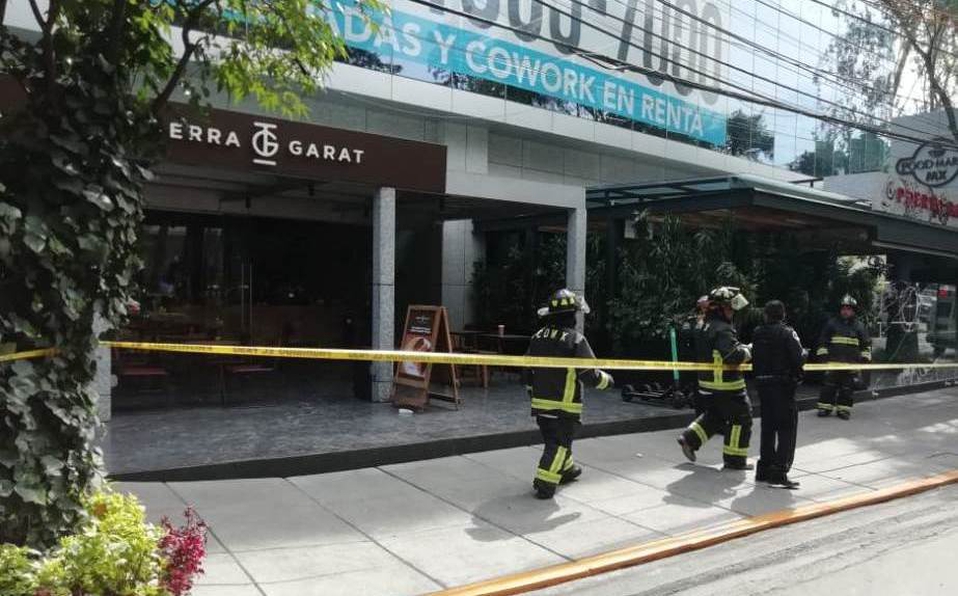 Se registra explosión en restaurante de Lomas de Chapultepec; hay dos heridos