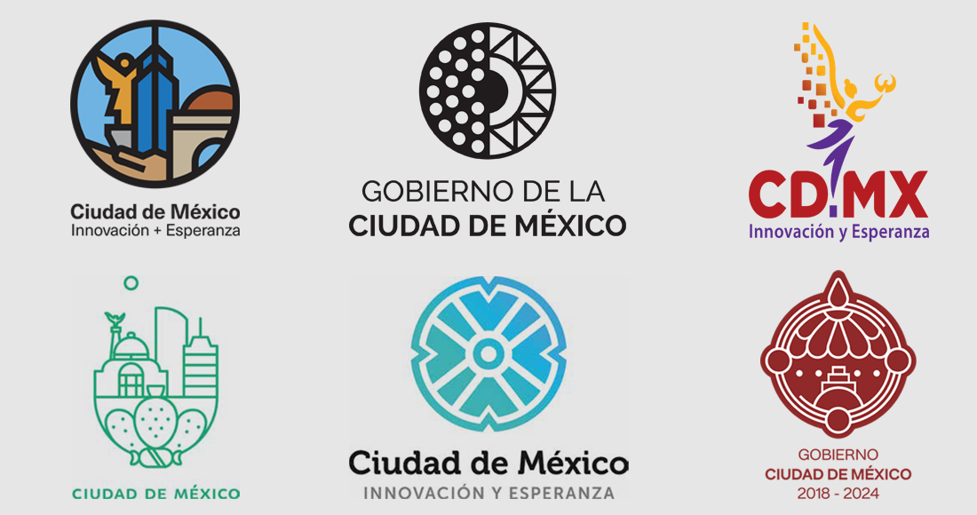 Checa las 20 propuestas finalistas para el nuevo logo de la CDMX