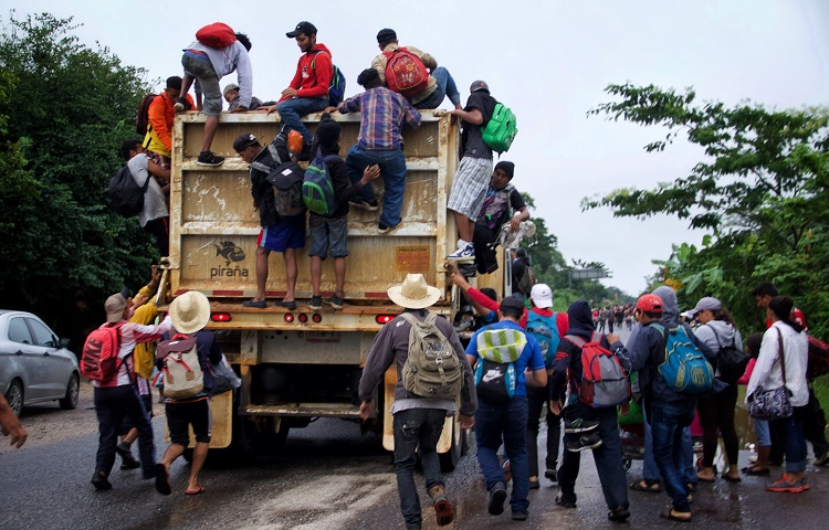Migrantes no se detienen, van hacia la Ciudad de México