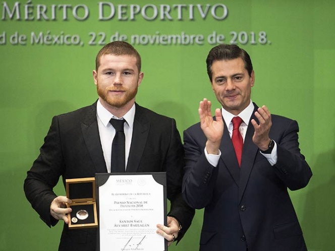 Peña Nieto entrega su último Premio Nacional de Deporte