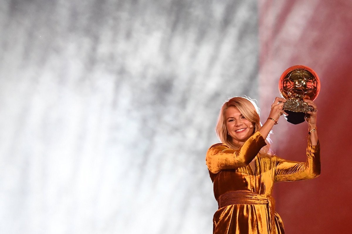 Ada Hegeberg hace historia al ganar por primera vez un Balón de Oro