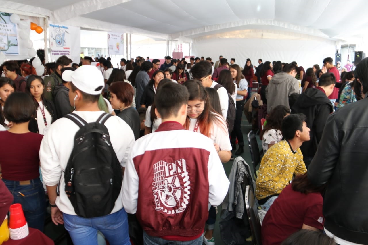 Asisten más de 18 mil jóvenes a la Expo Profesiográfica de Nivel Superior 2022: IPN