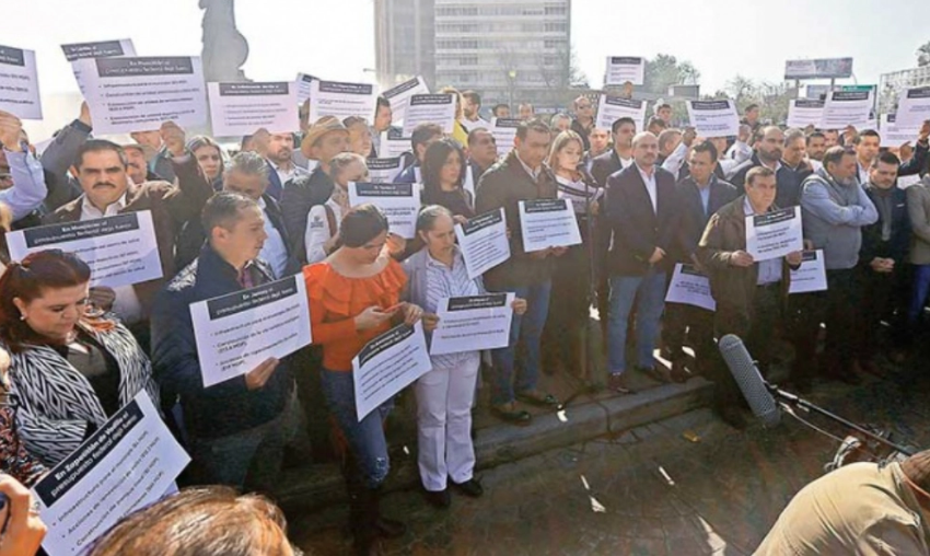Alcaldes y gobernadores protestan por recorte presupuestal