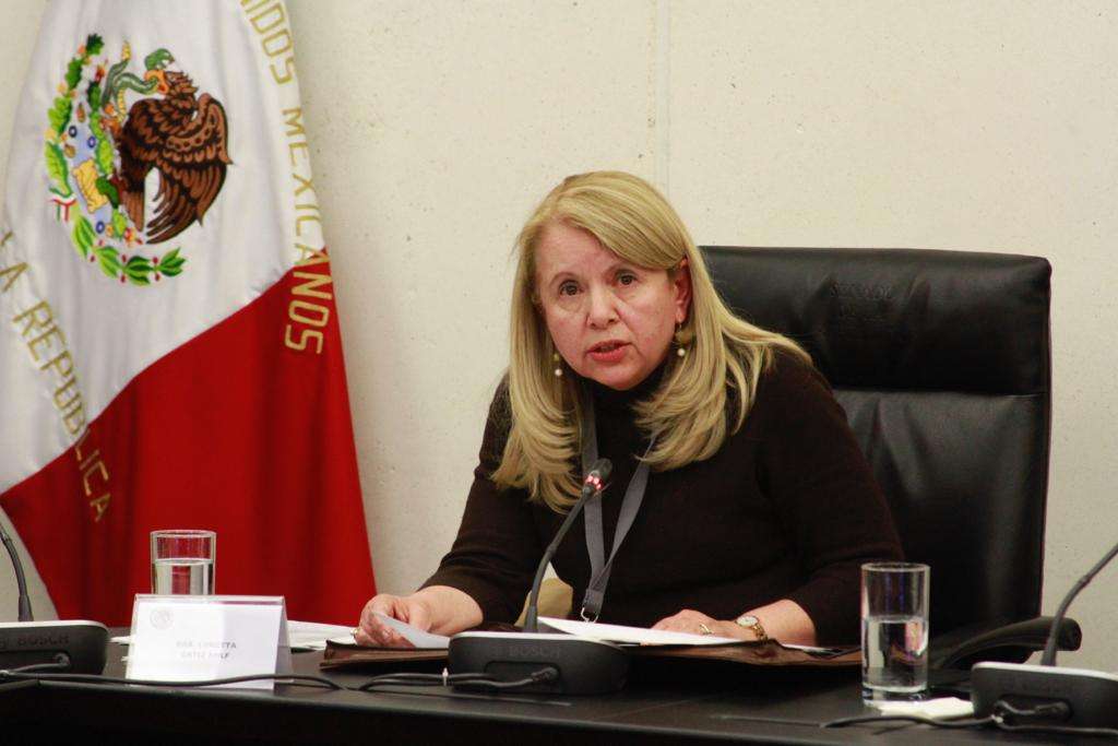 Cero tolerancia a corrupción en el Poder Judicial, ofrece Loretta Ortiz a senadores