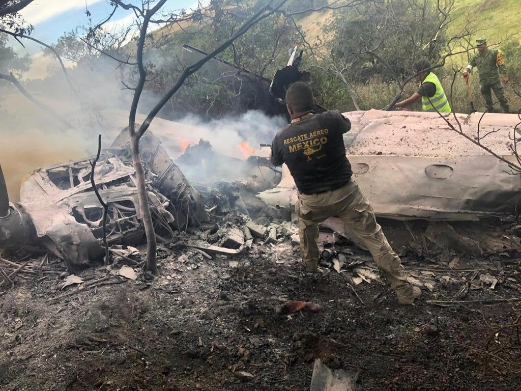 Se desploma aeronave en Atizapán; hay dos muertos