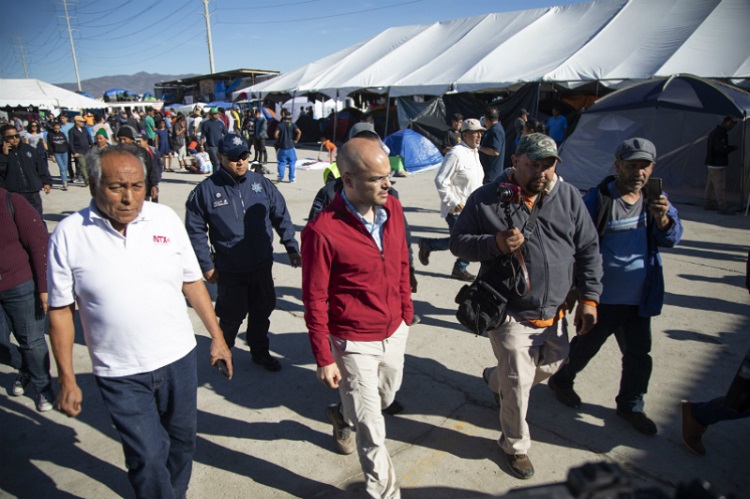 Dar trato digno a migrantes en Tijuana es objetivo de tres niveles de gobierno