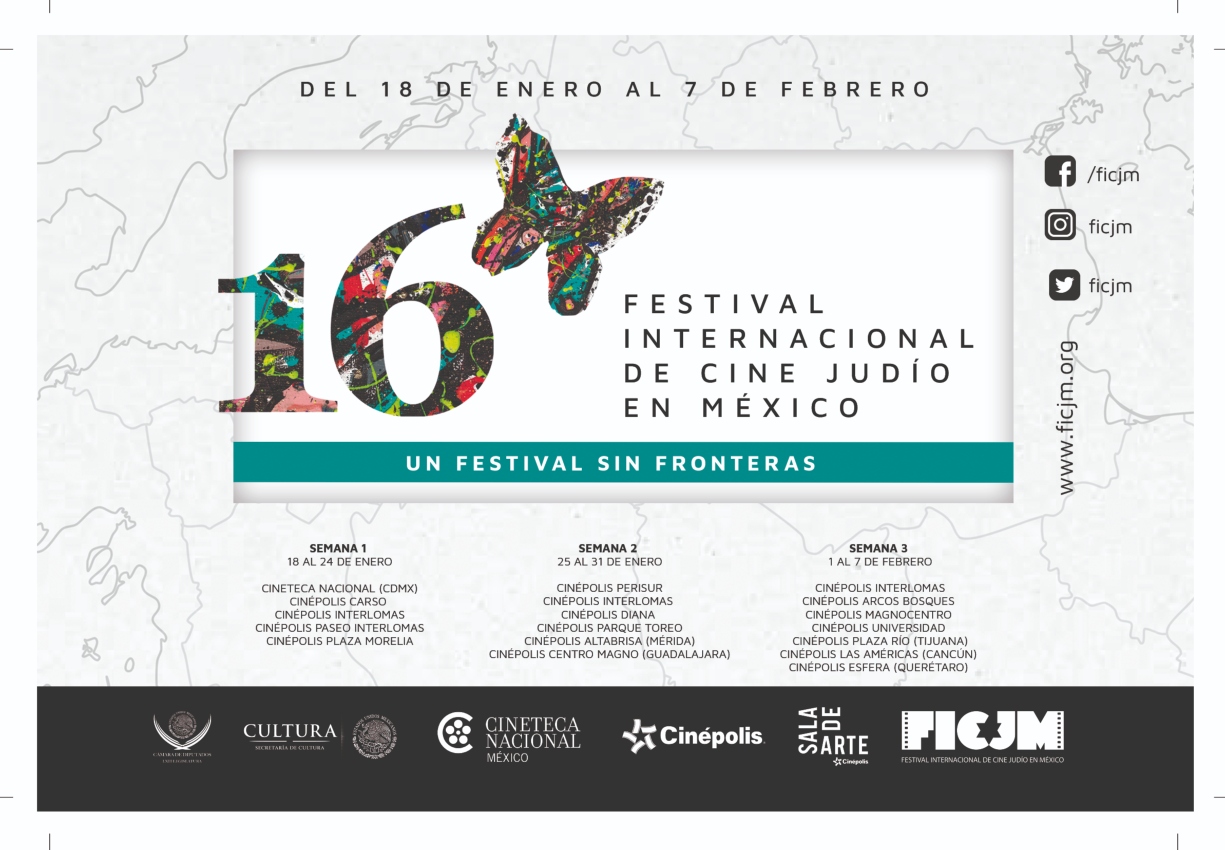 AHF México participa como presentador en una de las obras del Festival Internacional de Cine Judío