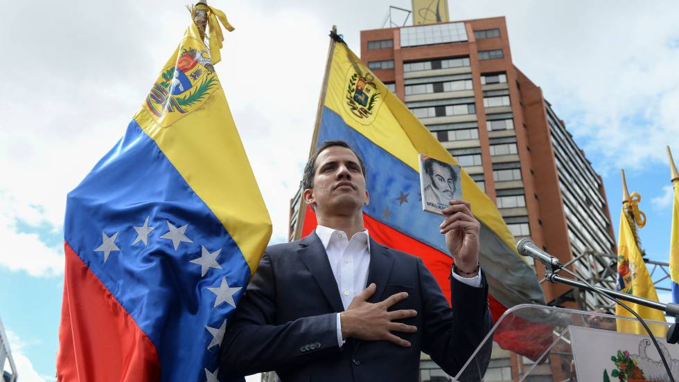 Juan Guaidó se proclama Presidente interino de Venezuela; Trump y la OEA lo respaldan