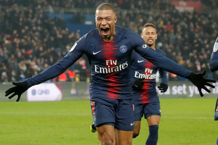 Paris Saint-Germain golea 9-0 al Guingamp de la Liga francesa de futbol