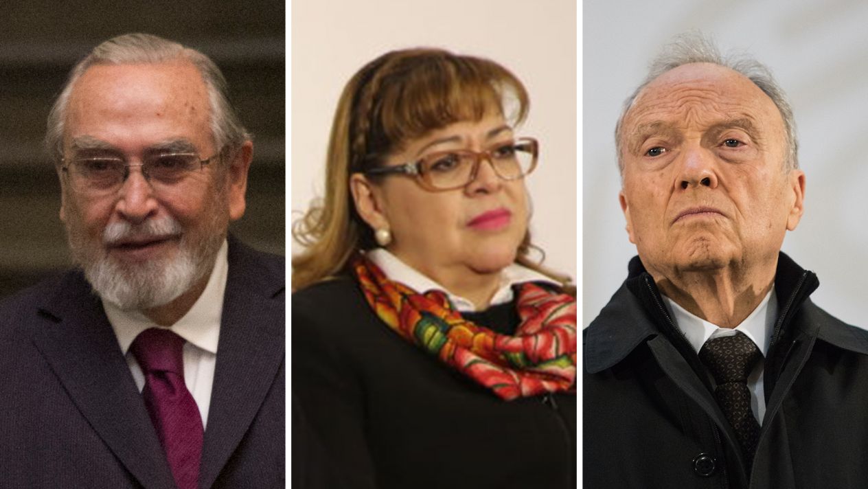 Benardo Bátiz, Gertz Manero y Verónica De Gyves, la terna de AMLO para Fiscal General